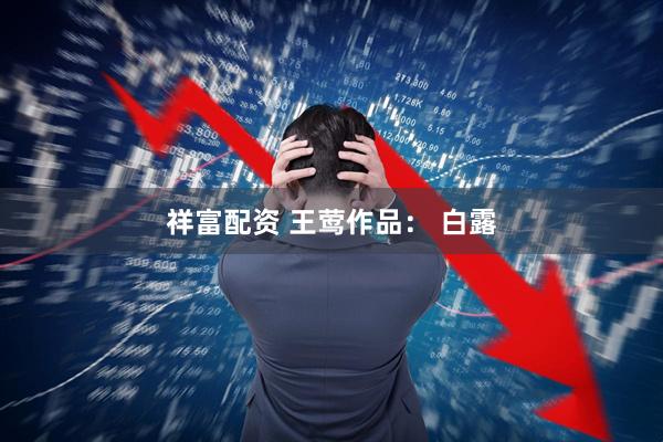 祥富配资 王莺作品： 白露