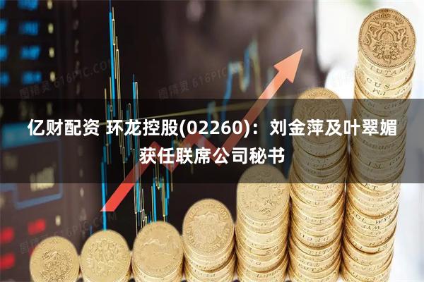 亿财配资 环龙控股(02260)：刘金萍及叶翠媚获任联席公司秘书